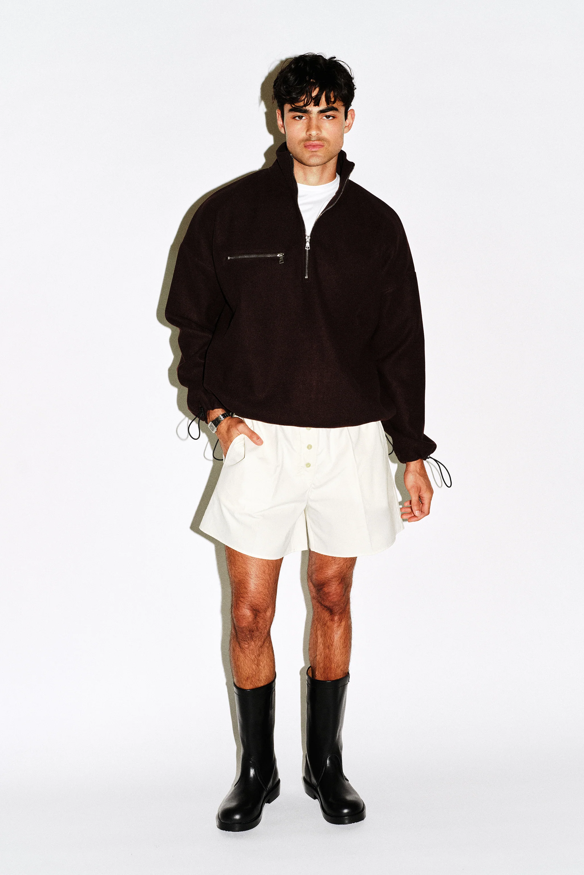 Altern Relaxed Button Front Shorts - Image 5