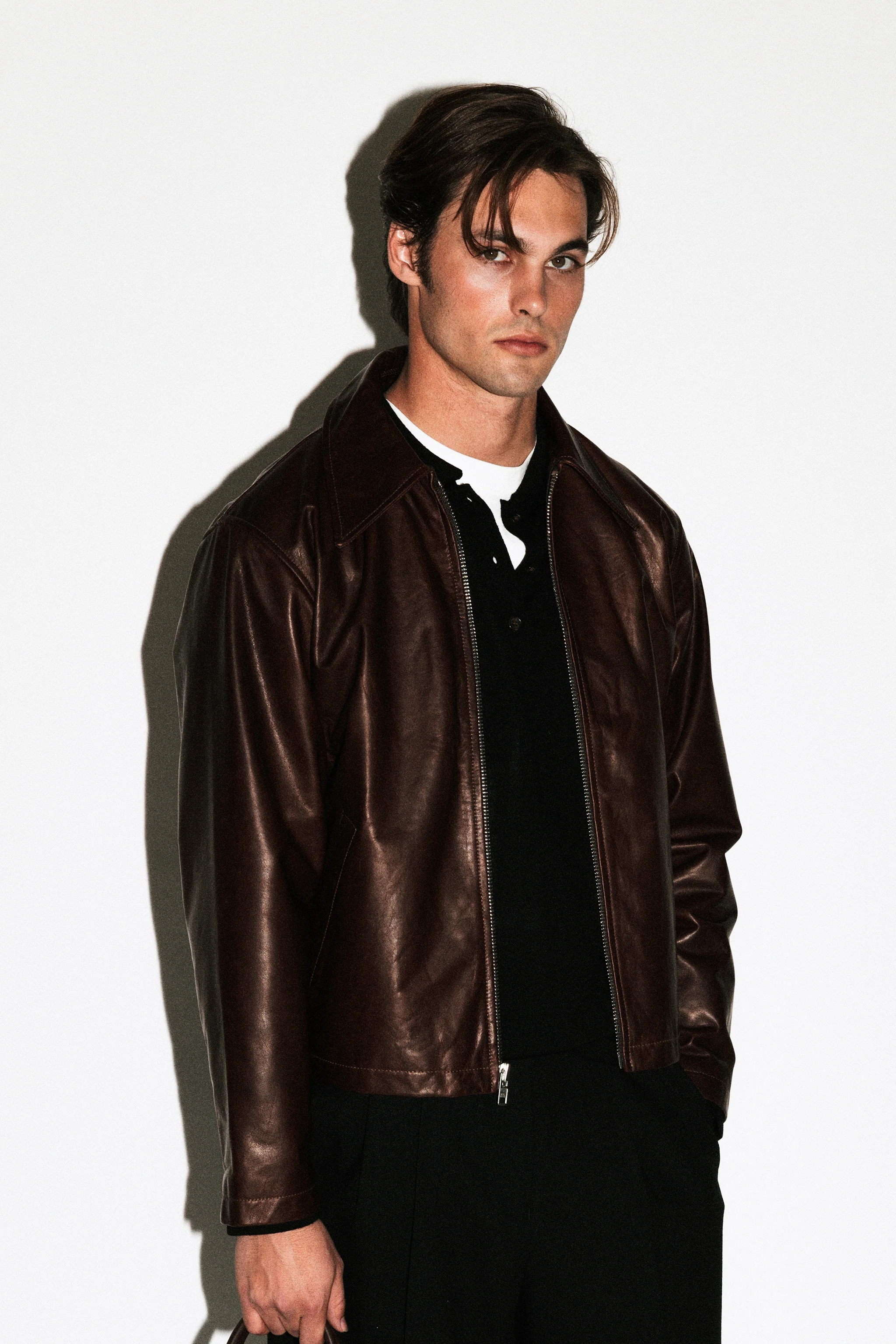 Fairfax Leather Blouson - Image 6