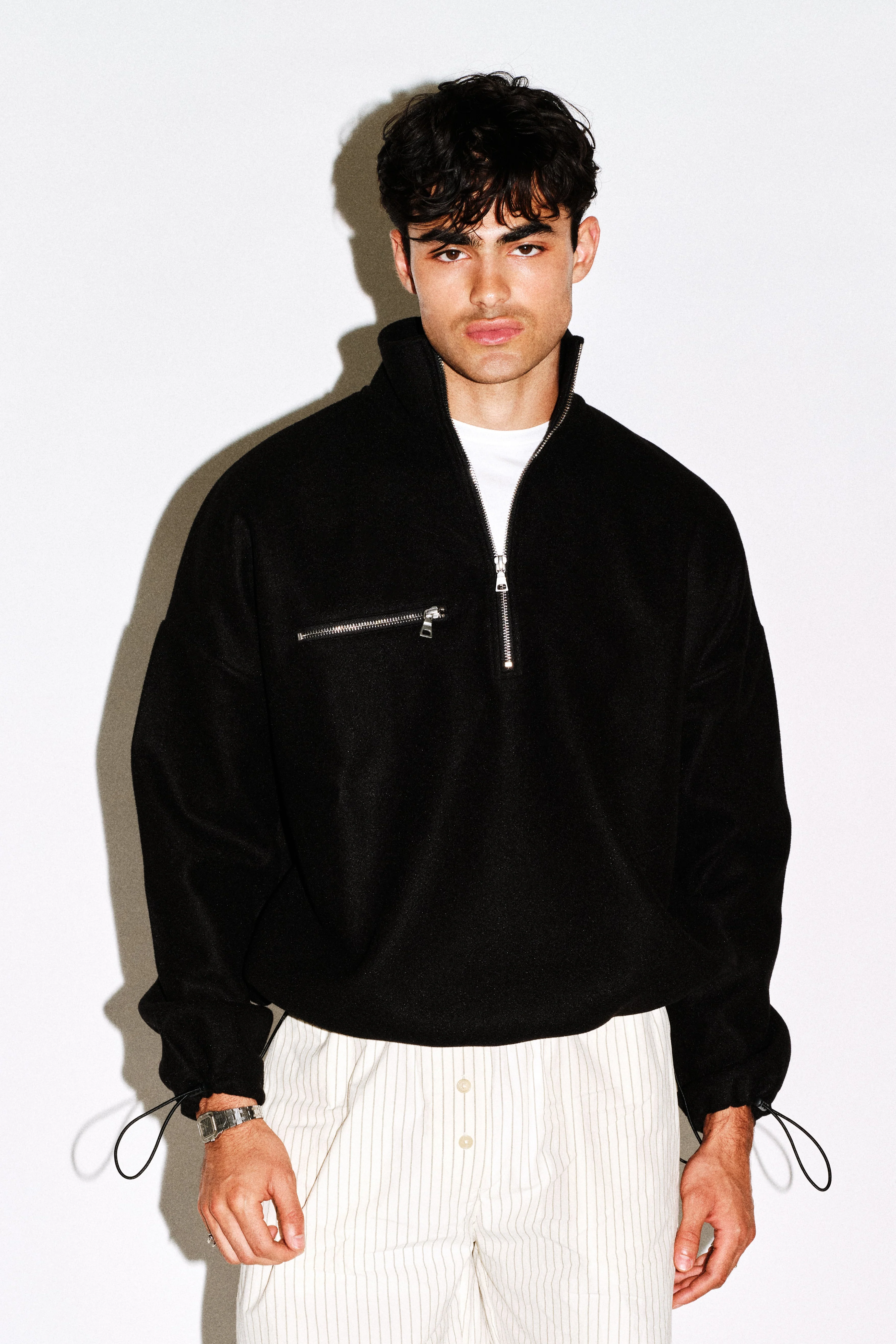 Graham Oversized Fleece Half Zip