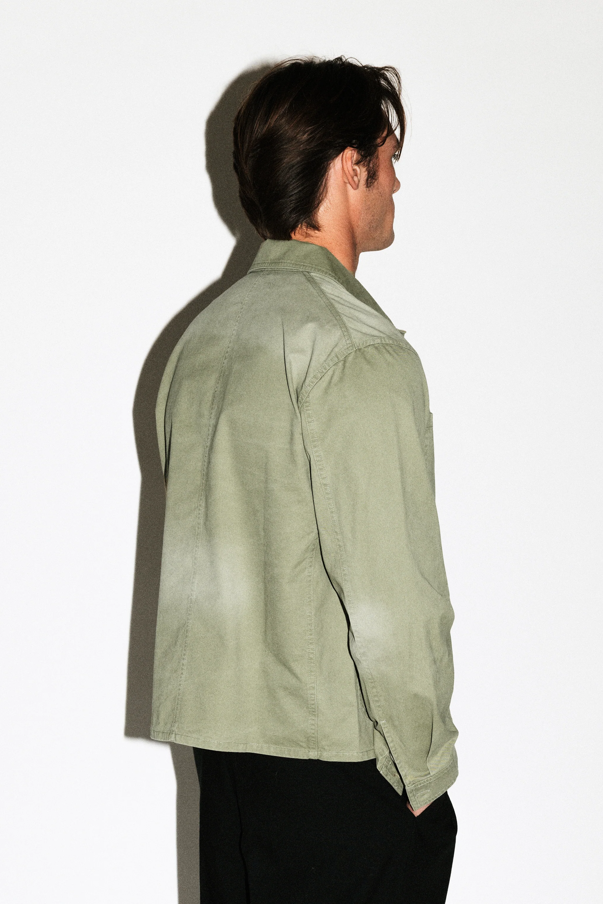 Mills Stonewashed Workwear Shirt - Image 7