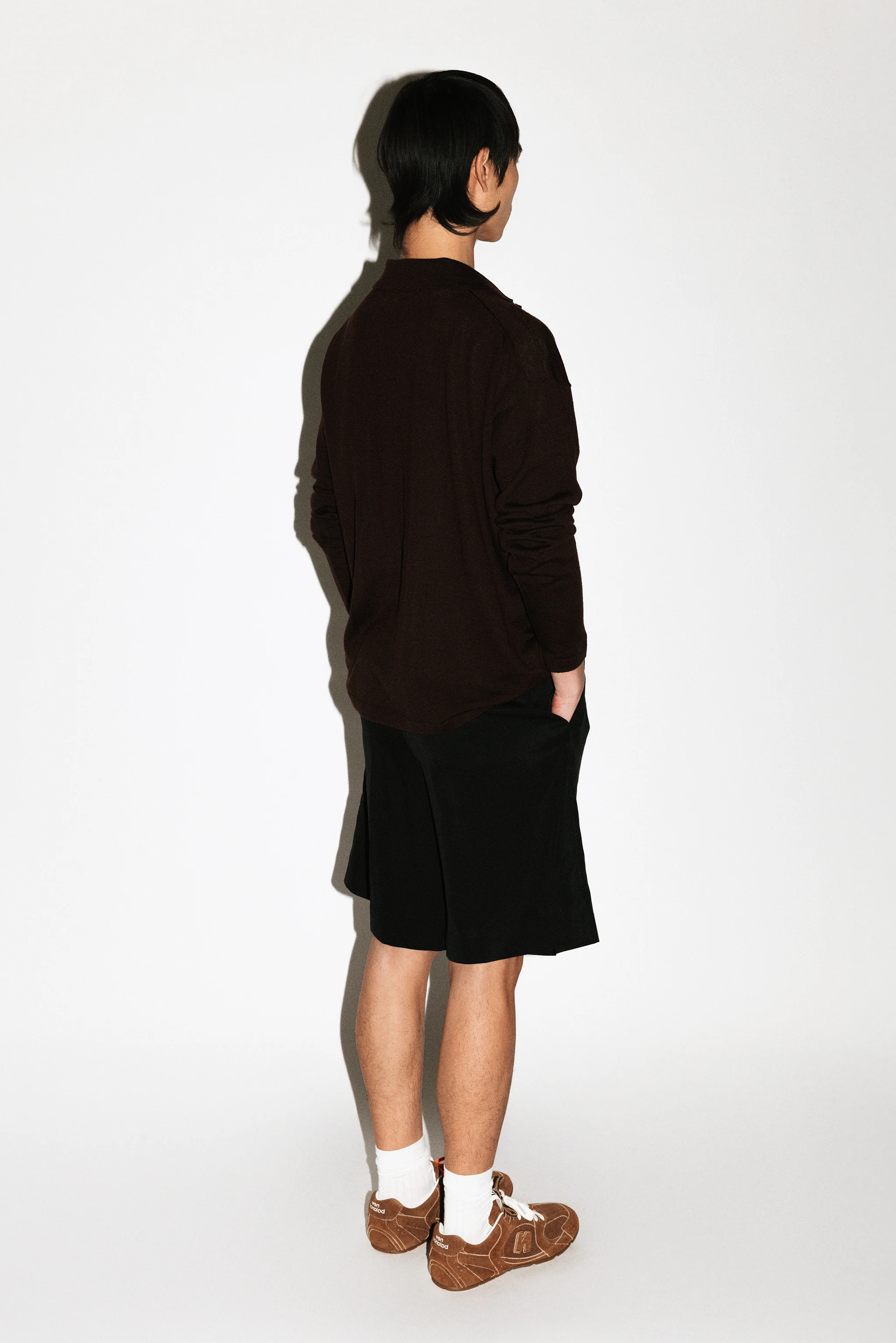 Moreno Pleated Bermuda Shorts - Image 3