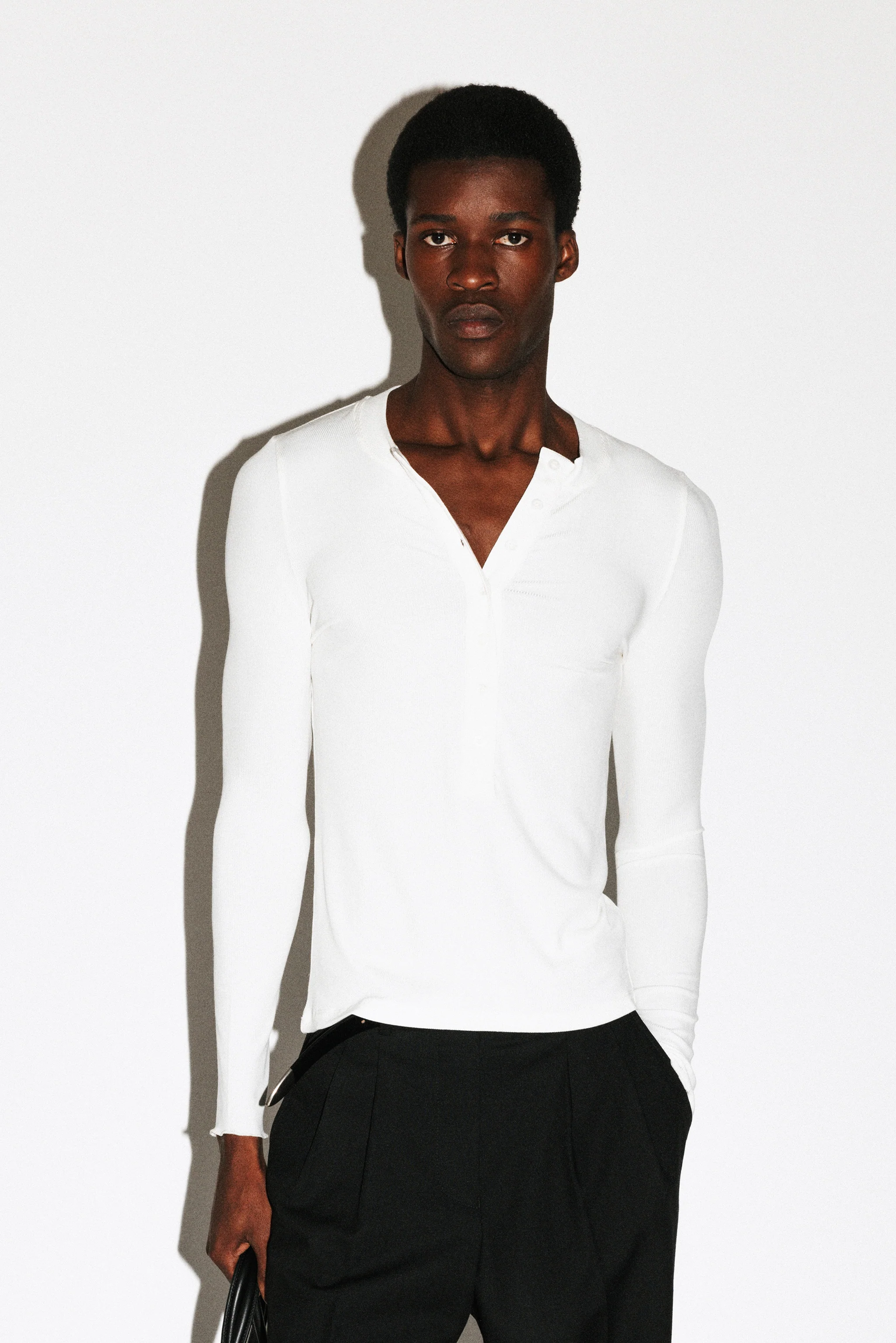 Murray Slim Long Sleeve Henley - Image 27