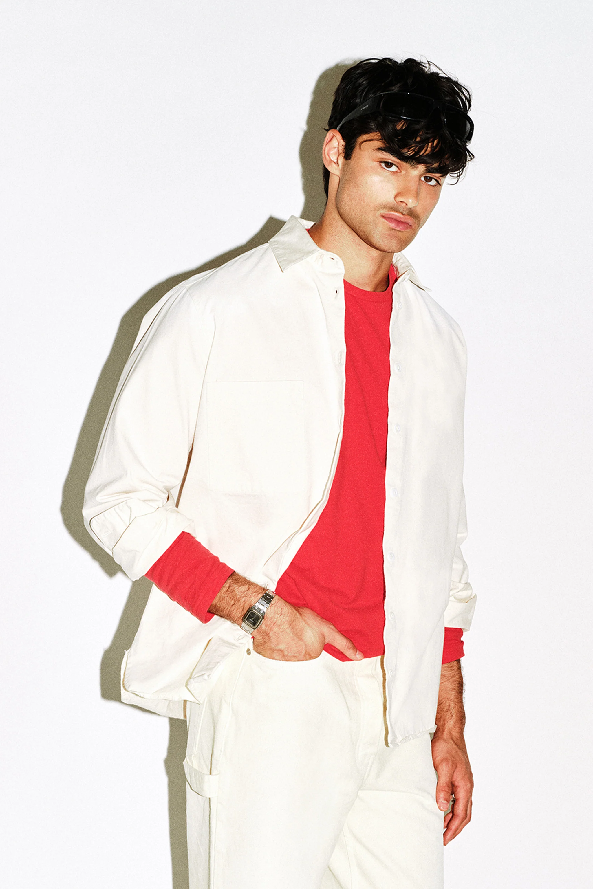 Norman Sunfaded Relaxed Shirt - Image 10