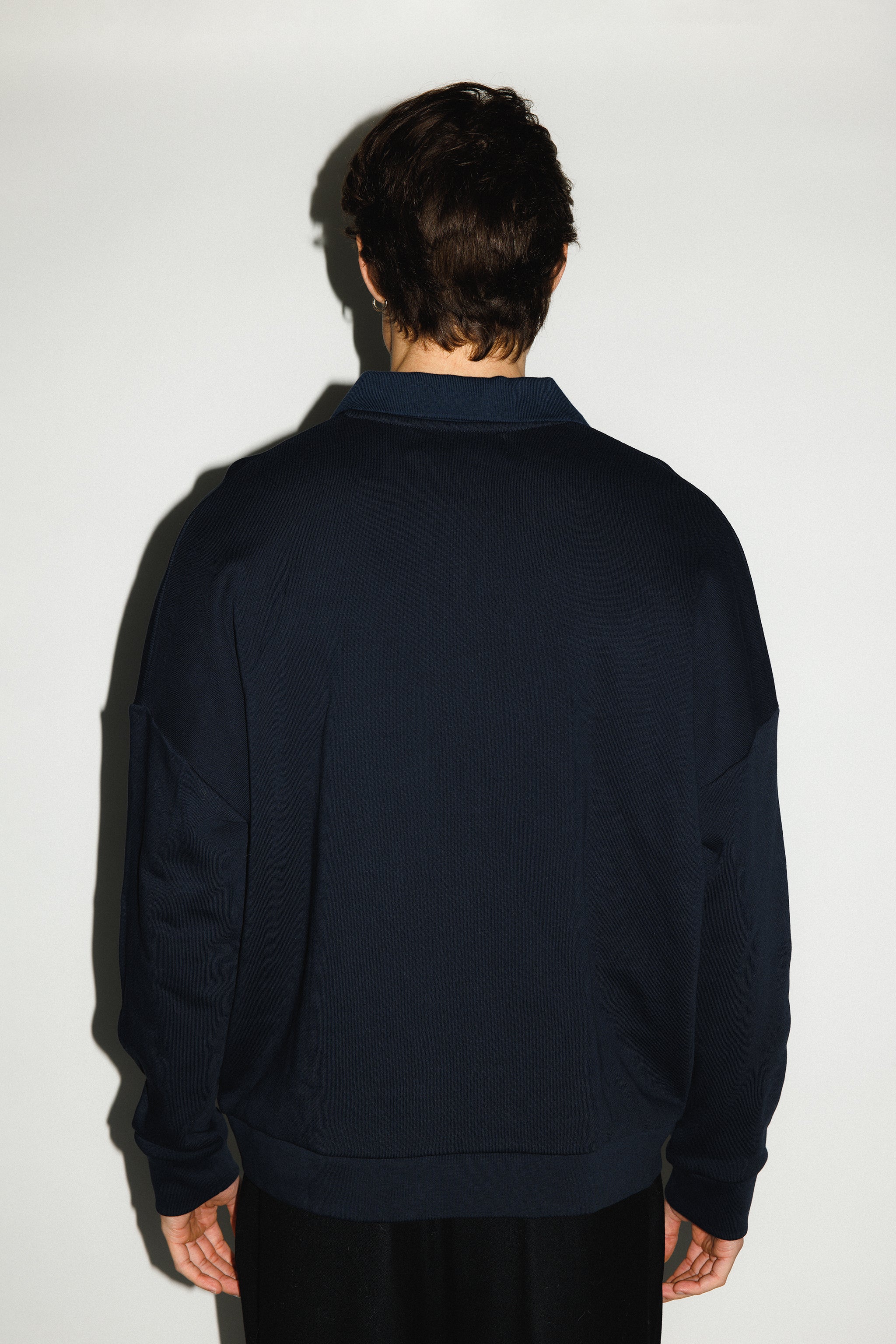 Pacific Oversized Collared Sweatshirt - Image 9