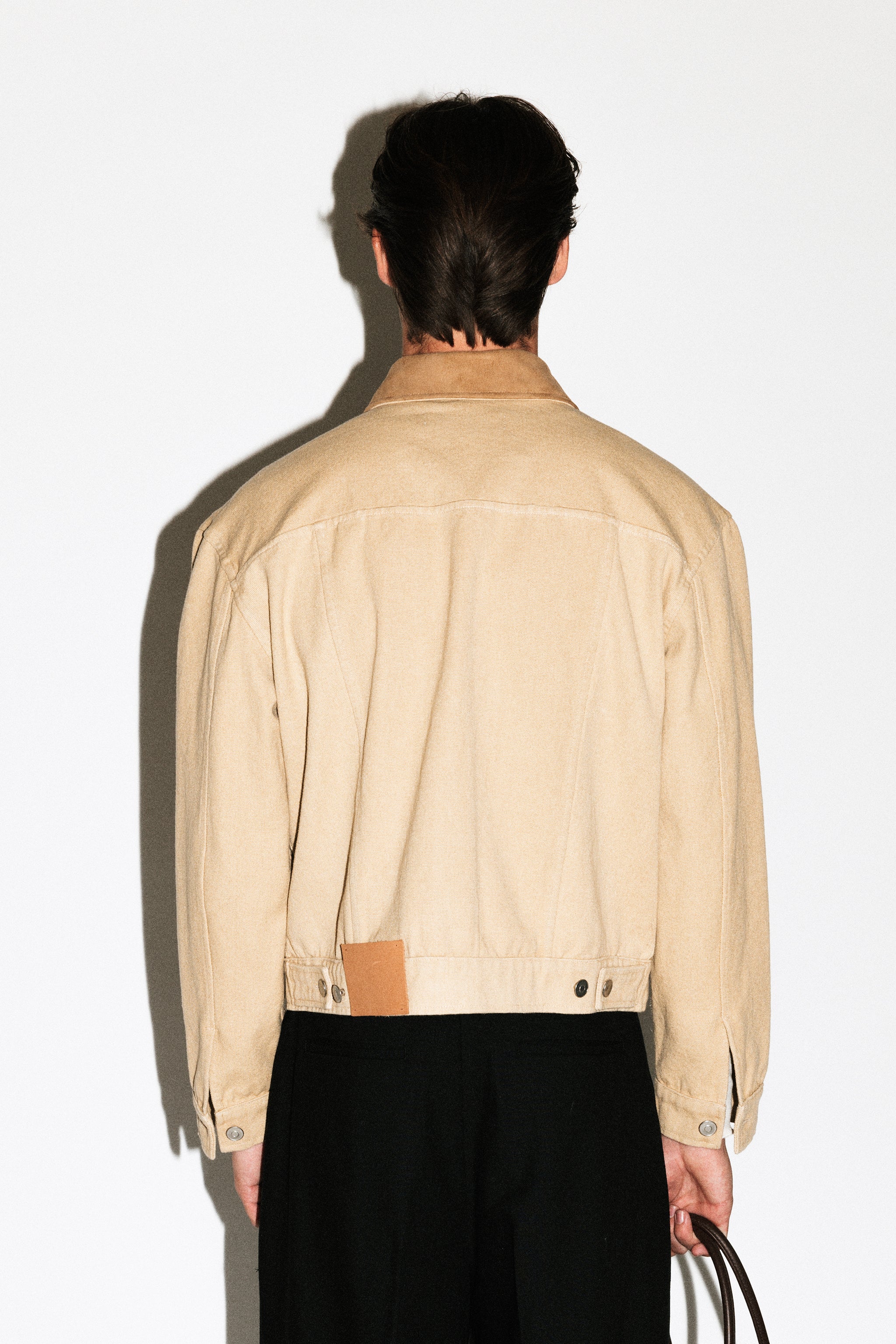Runyon Fitted Western Denim Jacket - Image 20