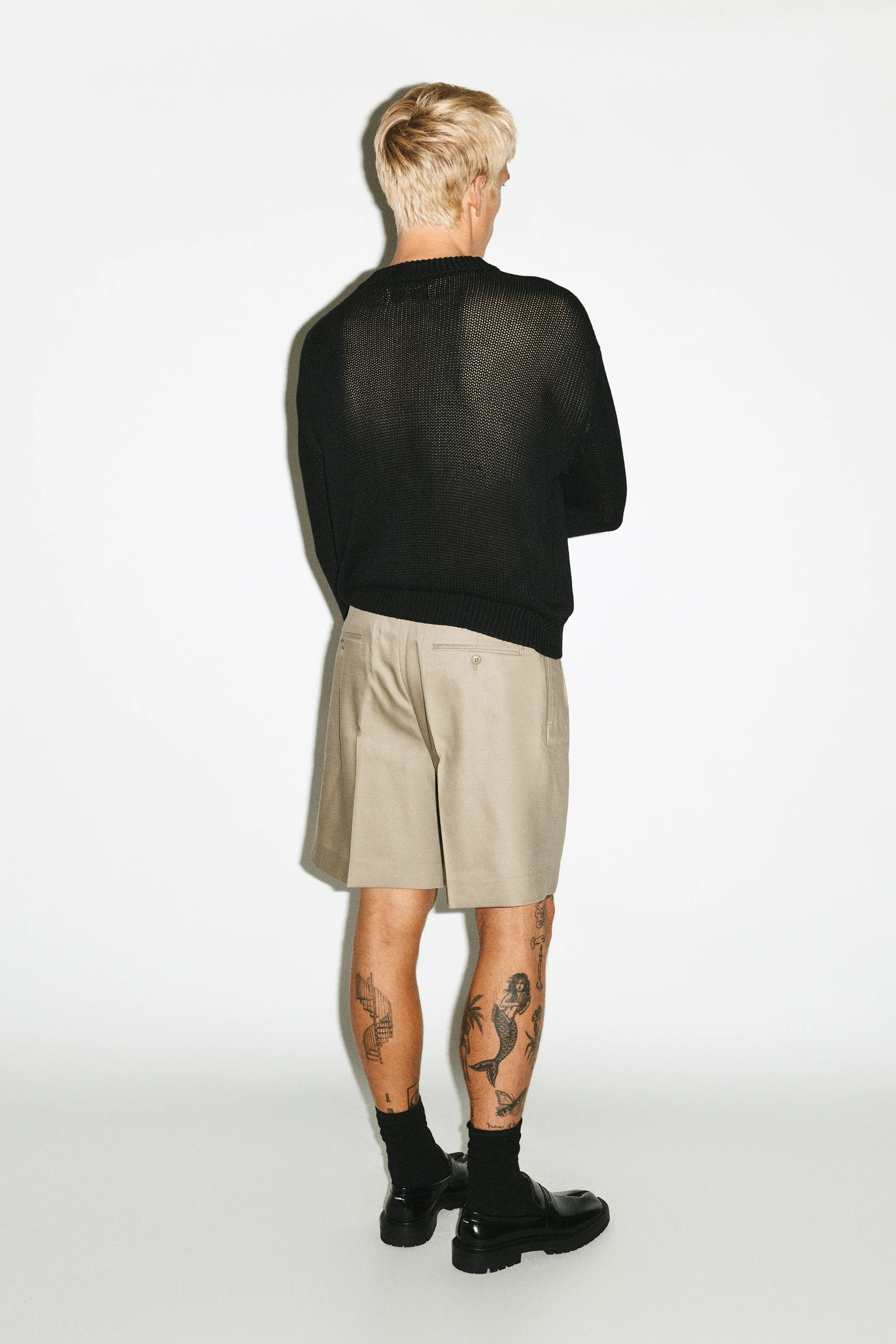 Villa Wide-Leg Tailored Shorts - Image 20